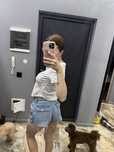 Джинсовые шорты Bershka xs