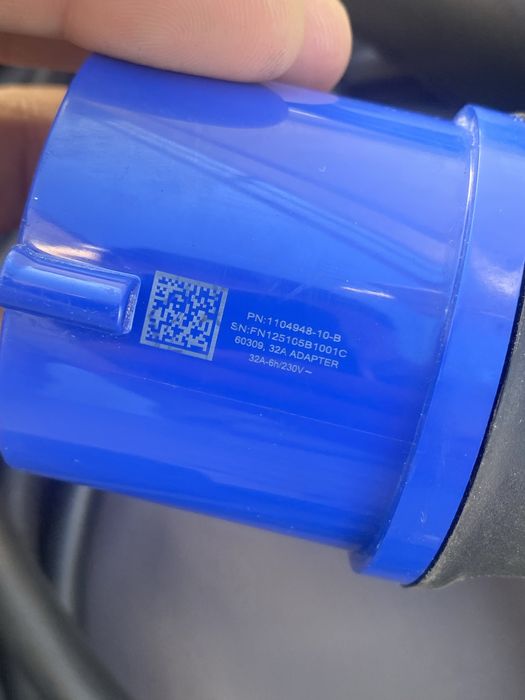 Carregador tesla com adptador 32a