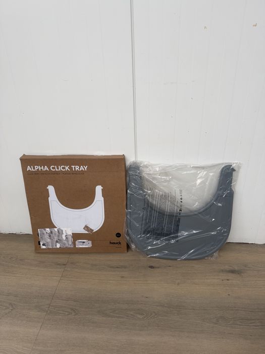 Hauck Alpha click tray taca do krzesełka szara