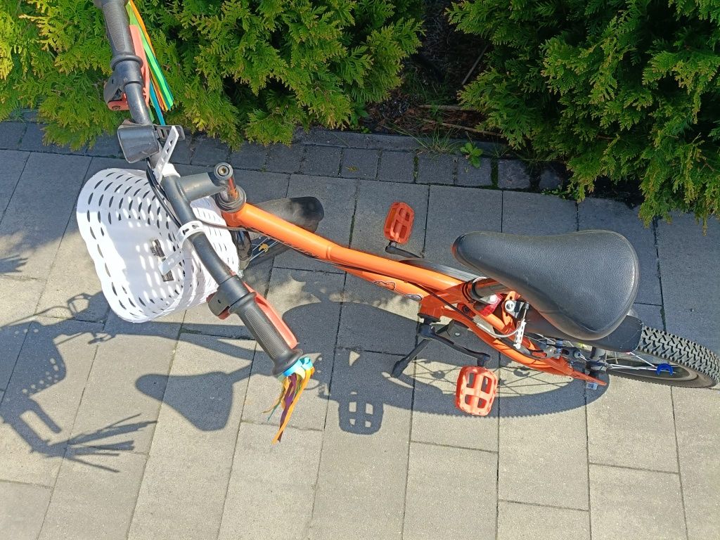 Pomarańczowy rower