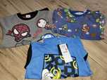 Zestaw bluz Donald Duck, Super Mario & Avengers