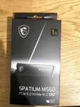 Dysk MSI Spatium M560 SSD 1TB - nowy