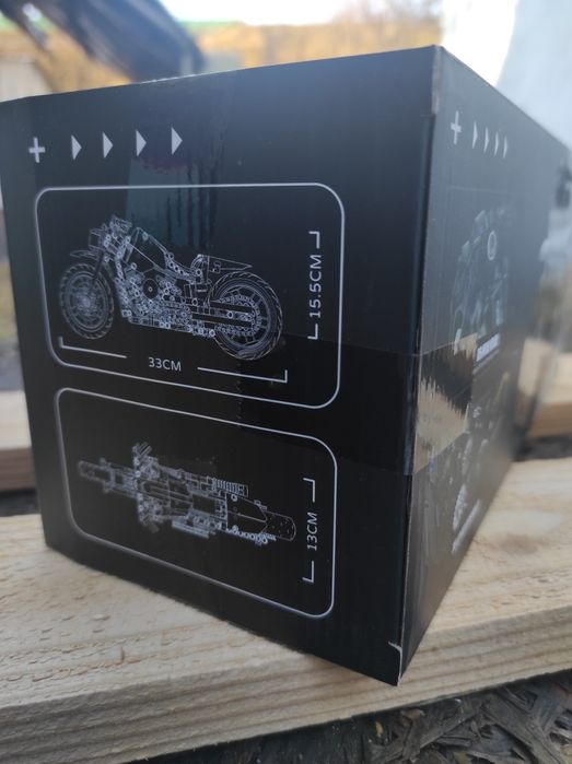 Klocki technic Motocykl Harley Davidson + pudełko