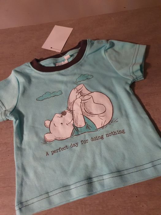Nowa koszulka kubuś puchatek Disney rozmiar 68/74
