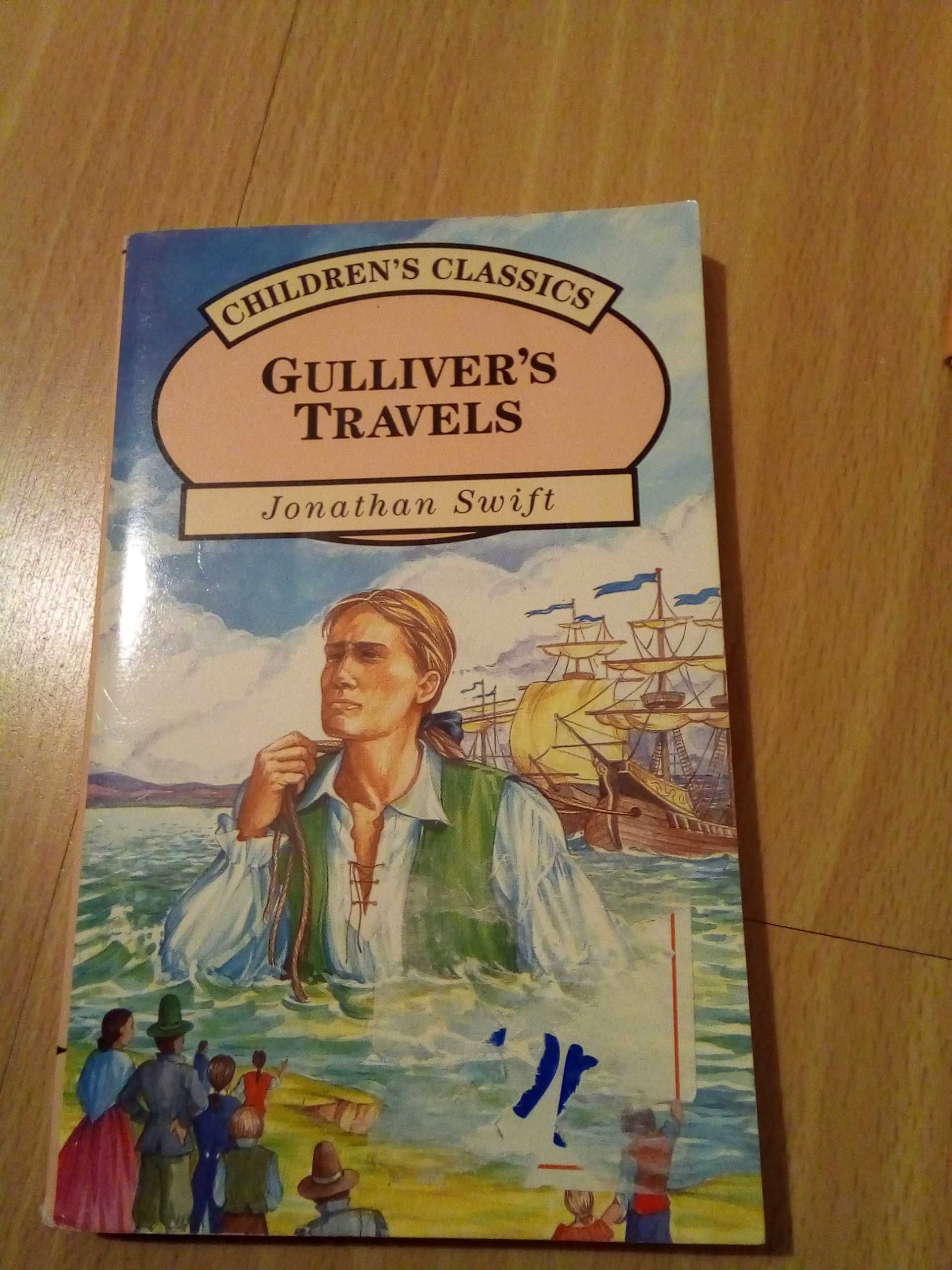 książka Podróże Guliwera, wersja angielska