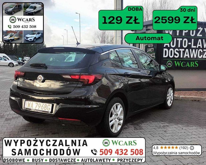 Wypożyczalnia samochodów aut osobowych Wynajem dostawcze bez kaucji