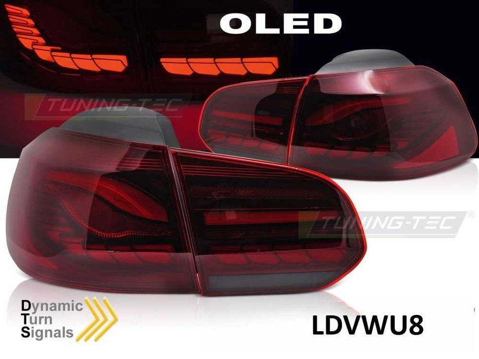 Lampy tył tylne VW GOLF 6 VI 08-13 Dynamiczne LED OLED TUNINIG NOWE!