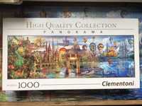 Puzzle Clementoni Fantasy Panoramic 1000 elementów kompletne