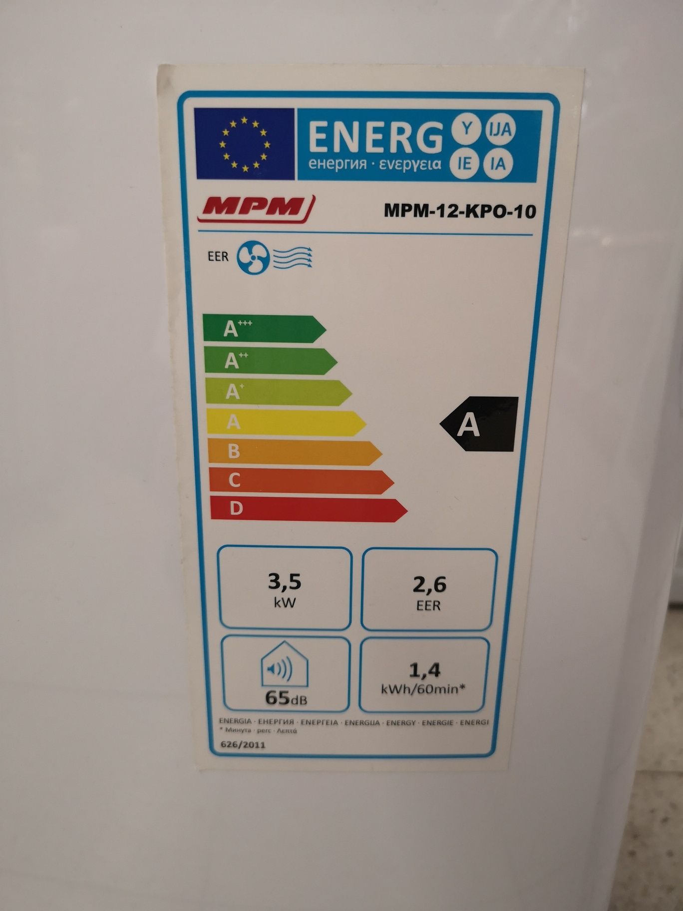 Klimatyzator przenosny MPM 12-KPO-10 NOWY