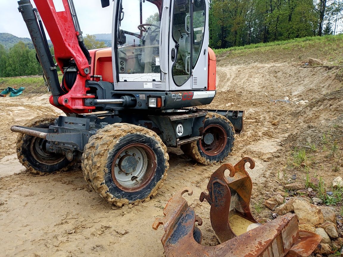 Wacker Neuson 9503 Powertilt skrętne osie oryginał 6200mtg stan bdb