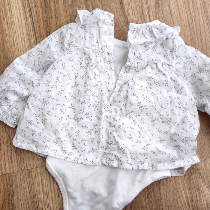 Body blusa bebe menina Mango