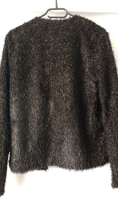 Włochaty kardigan sweter damski Joanna rozm.L