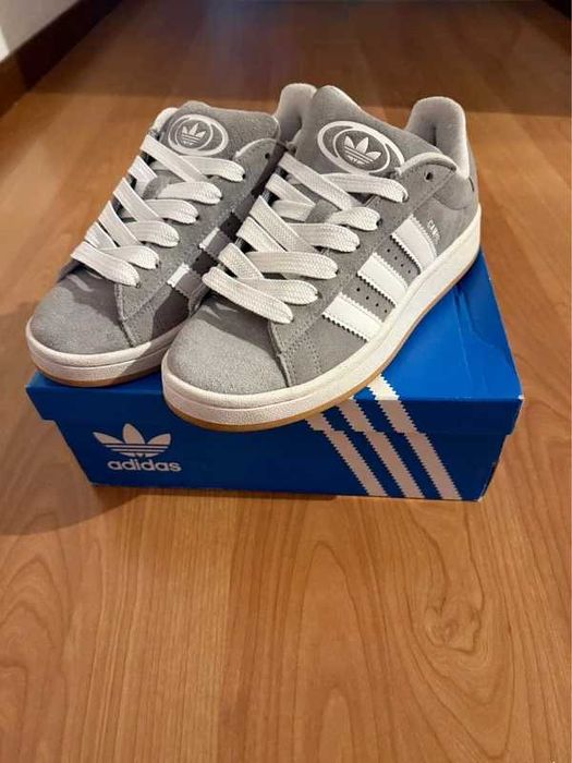 Buty meskie Mokasyny adidas_Campus_TL_szary R.37