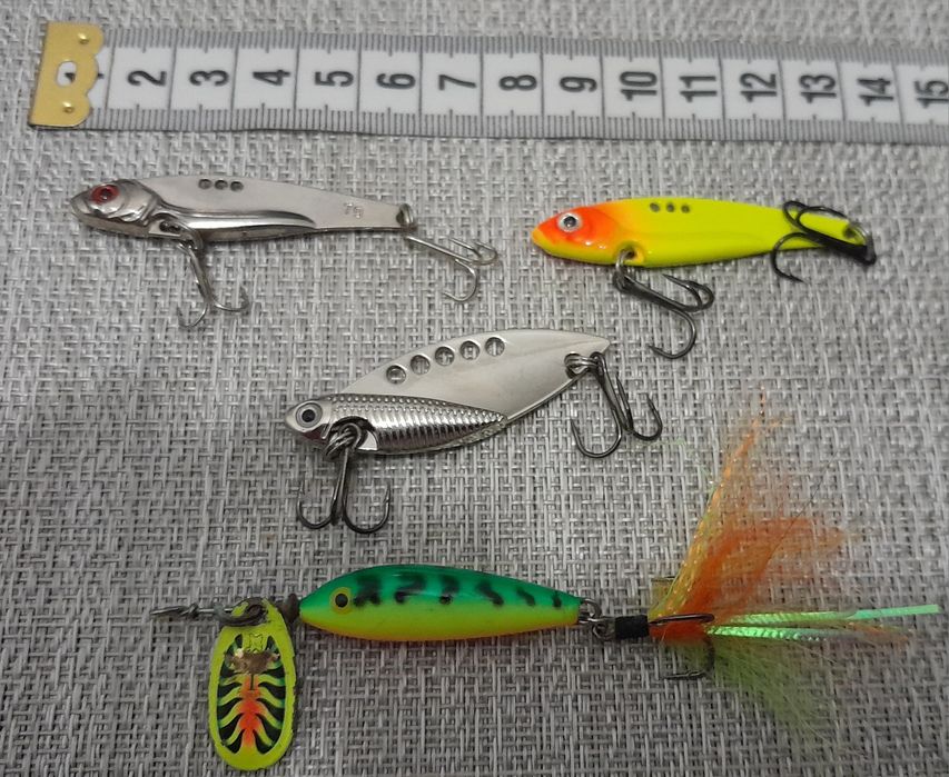 Woblery cykady rapala i inne 7 gr 4szt