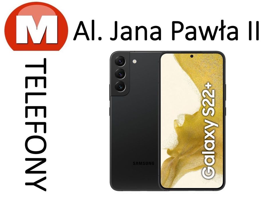 Samsung Galaxy S22 Plus 8/128GB JAK NOWY AL JANA PAWŁA