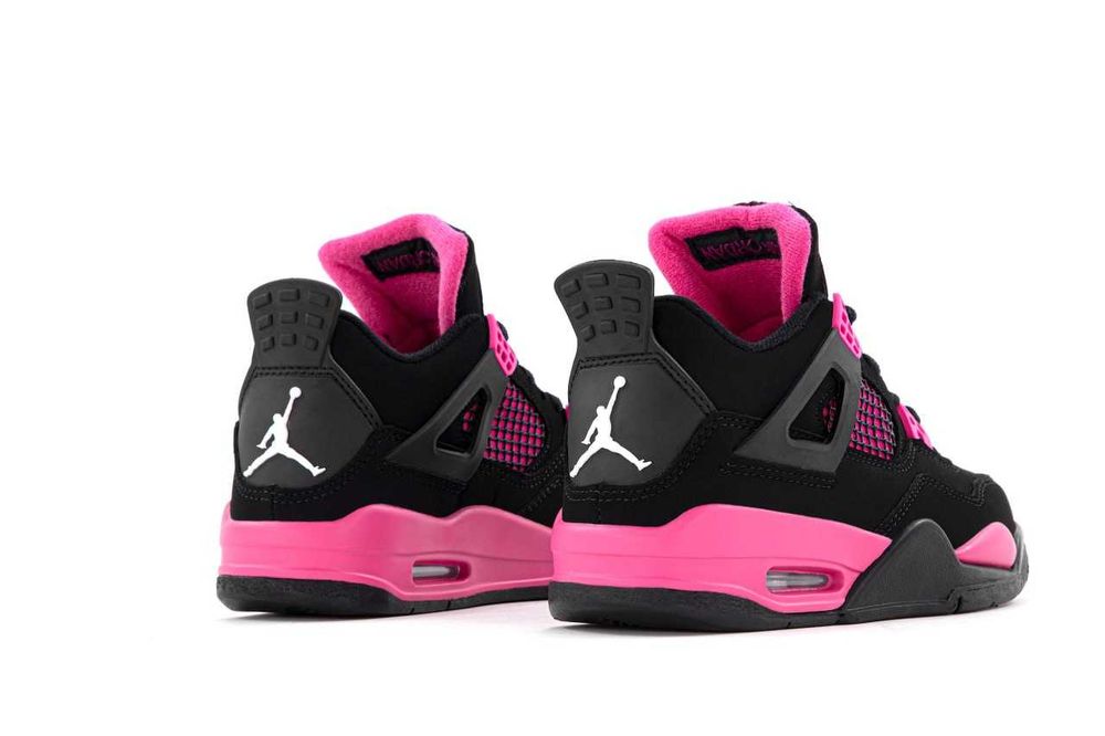 Женские кроссовки Nike Jordan 4 "Retro Neon Pink" Premium. 36-40