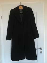 luksusowy płaszcz zimowy z wełny simple elegancja i klasyka nowy 34 xs
