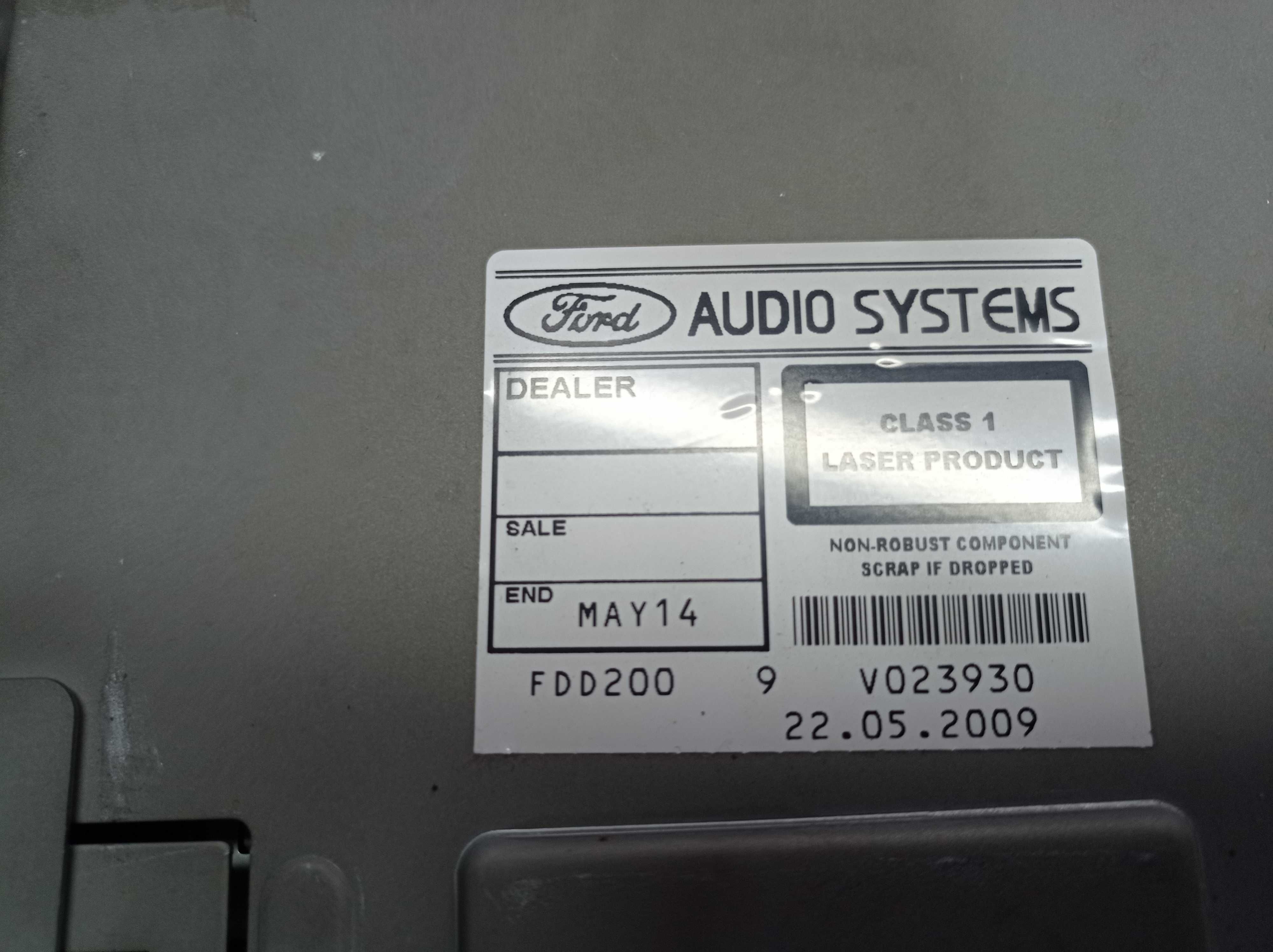 Radio ford 6000 cd