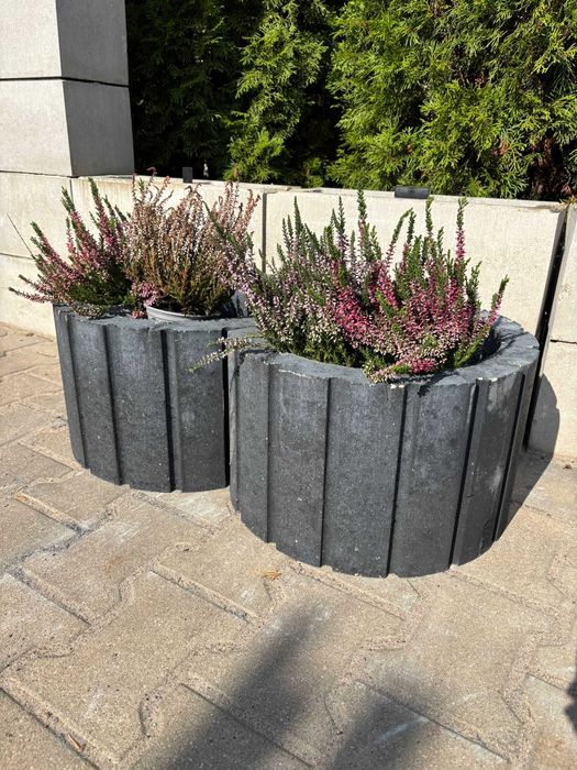 Gazon donica mrozoodporna ogrodowa na krzewy kwiaty betonowa