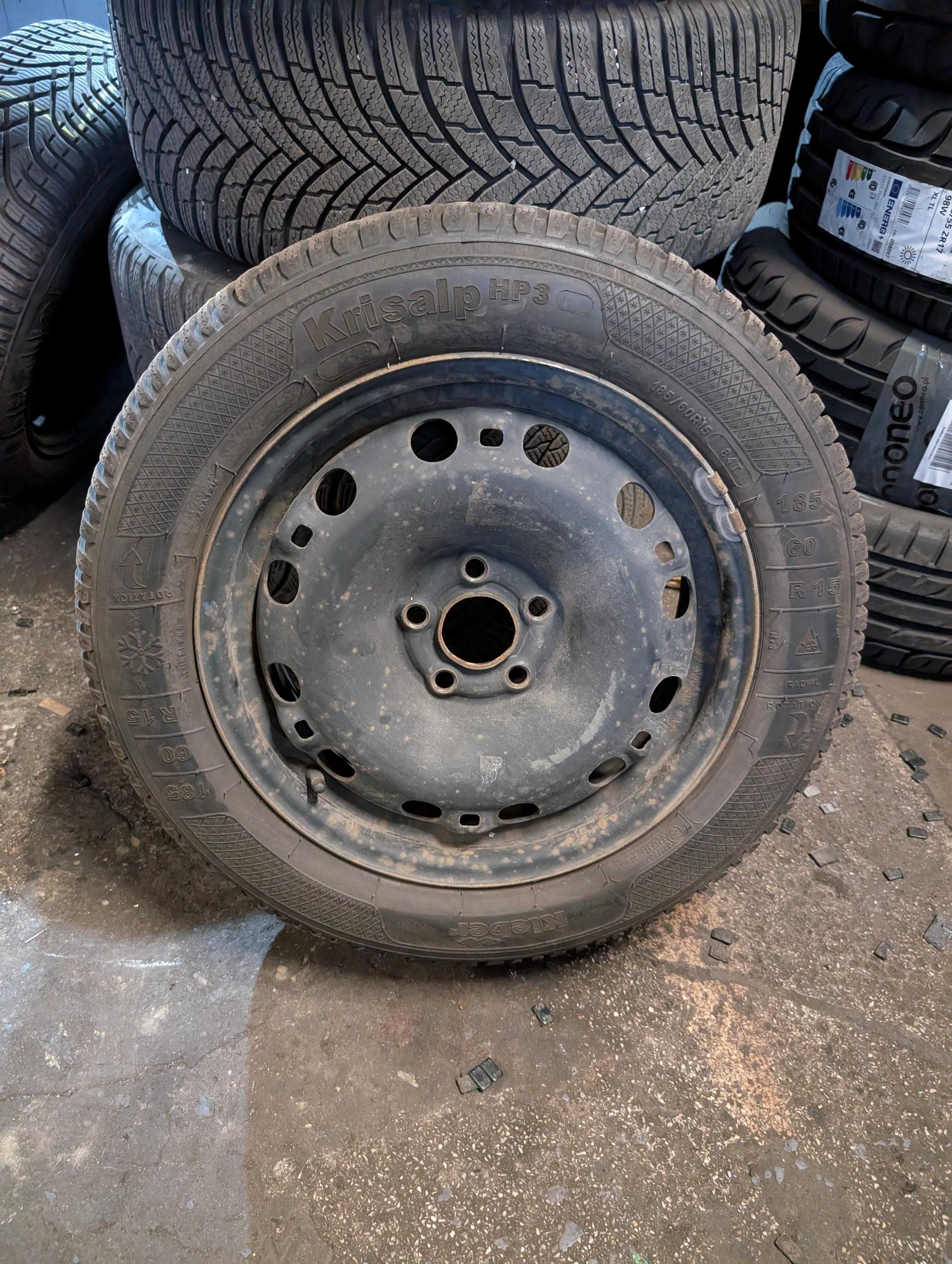 [Komplet kół zimowych] - Kleber Krisalp HP3 185/60R15 + felgi
