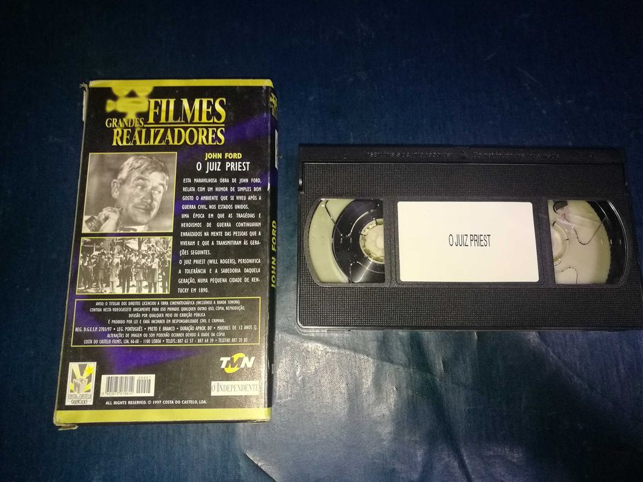 The Judge Priest (Slim Case) VHS (Subtitled in Portuguese)64575435452418121