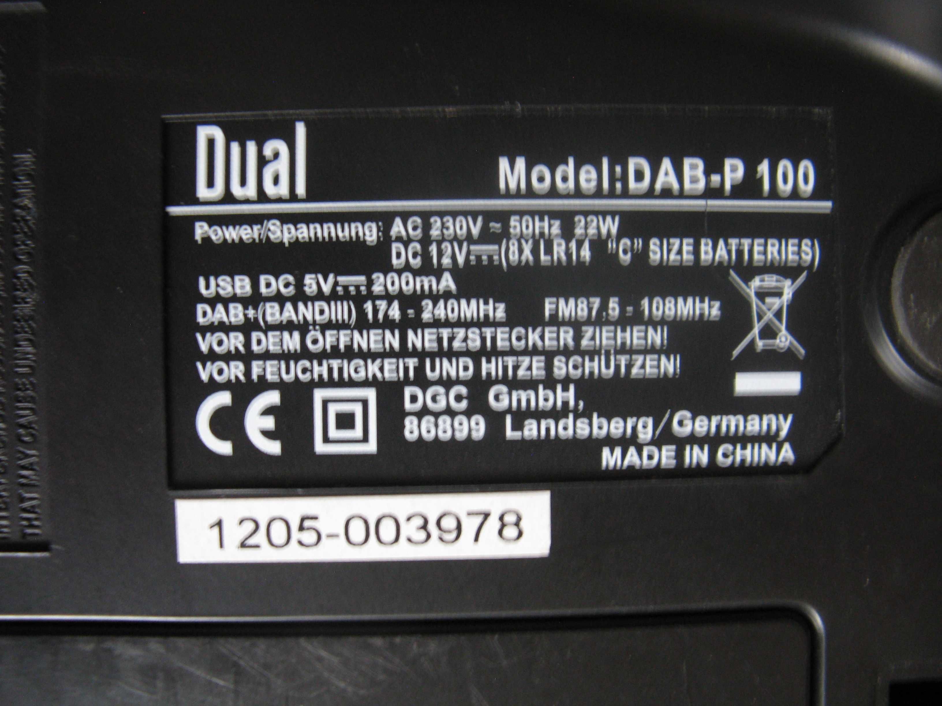Bomboox Dual DAB-P100