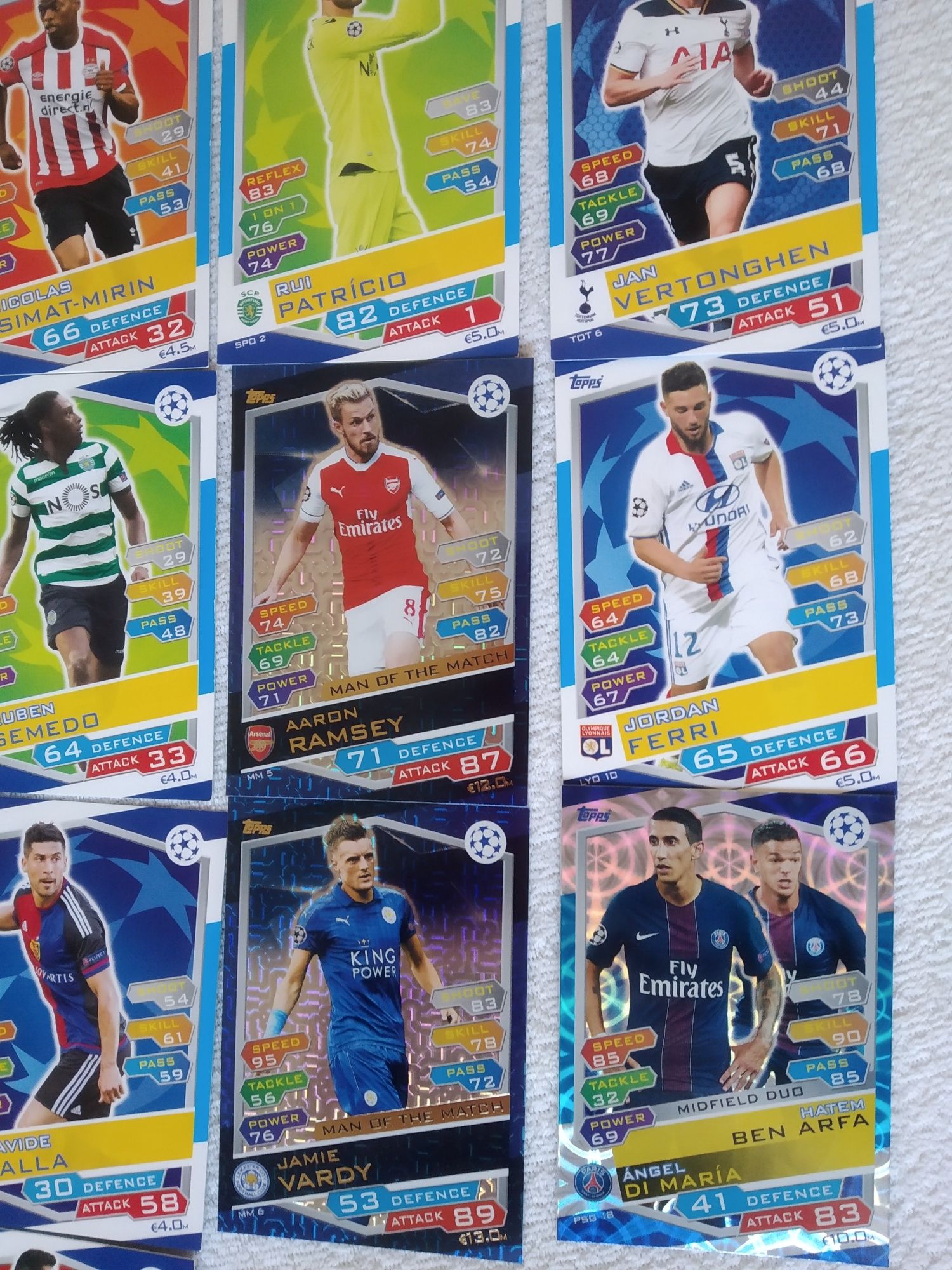 Karty piłkarskie Topps Champions League