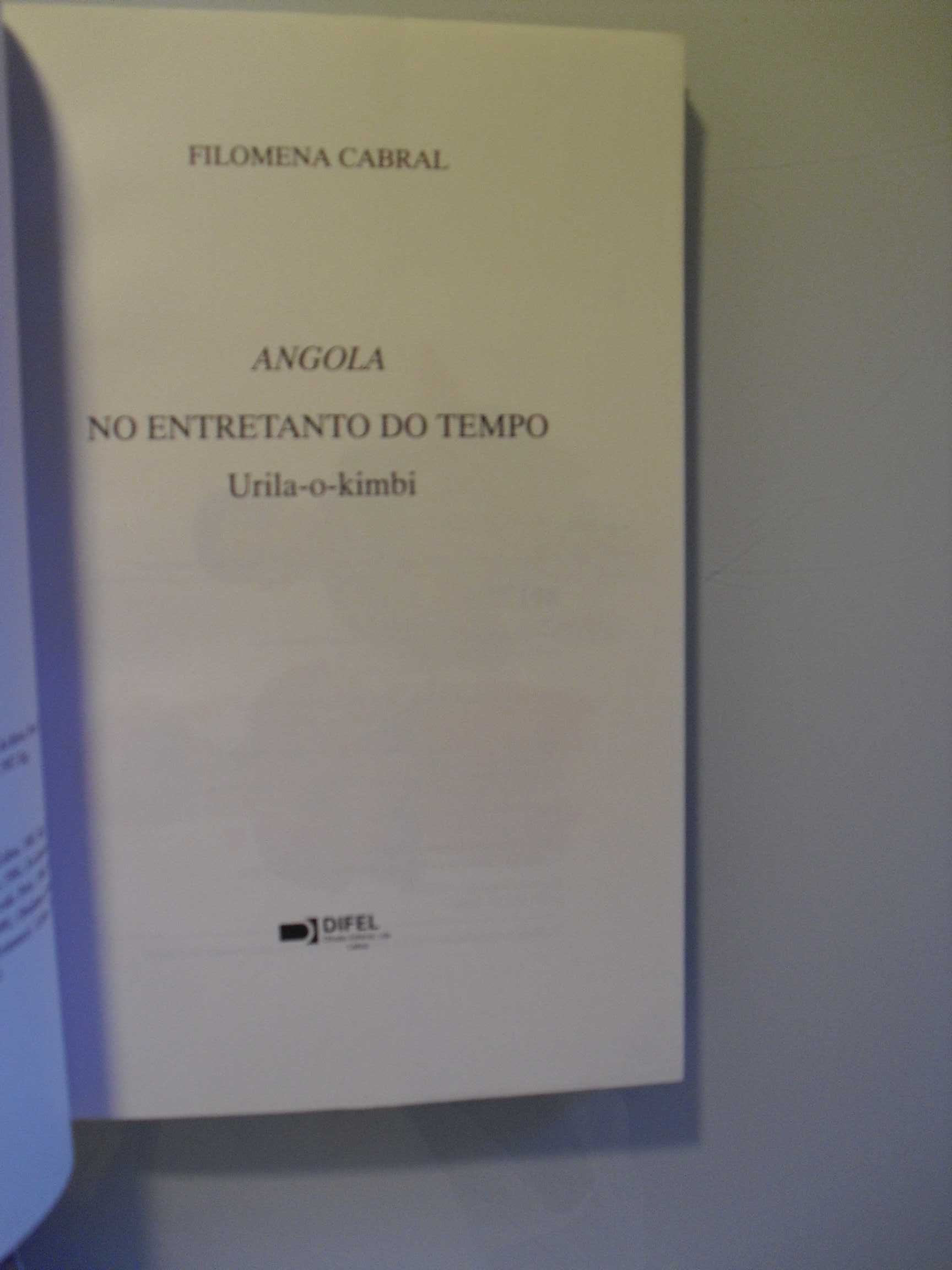 Cabral (Filomena);Angola no Entretanto do Tempo;