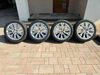 Felgi aluminiowe 18" ANTARES srebrne, oryginalne Skoda.
