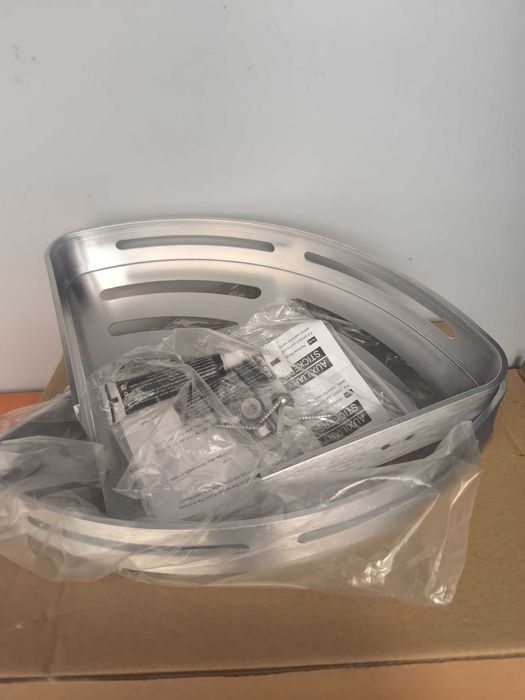 Półka łazienkowa rogowa