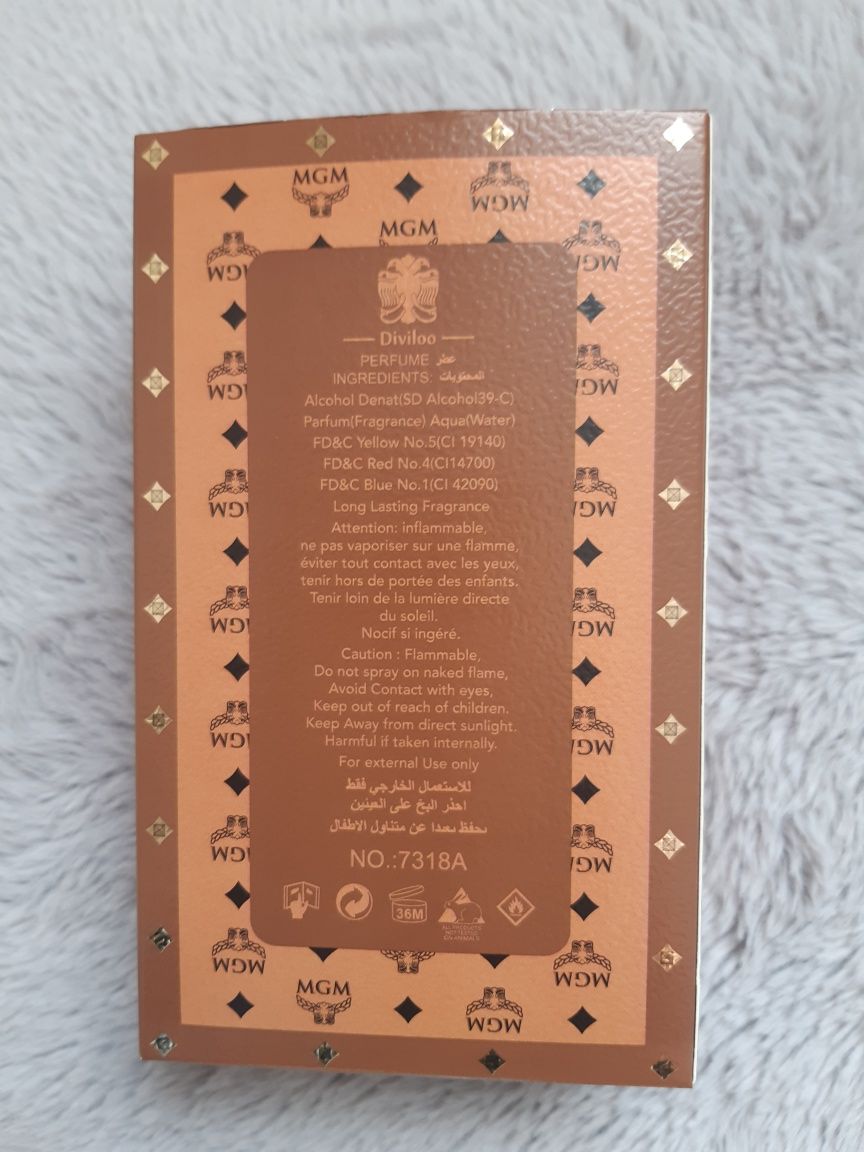 Perfumy "plecaczek" 100 ml