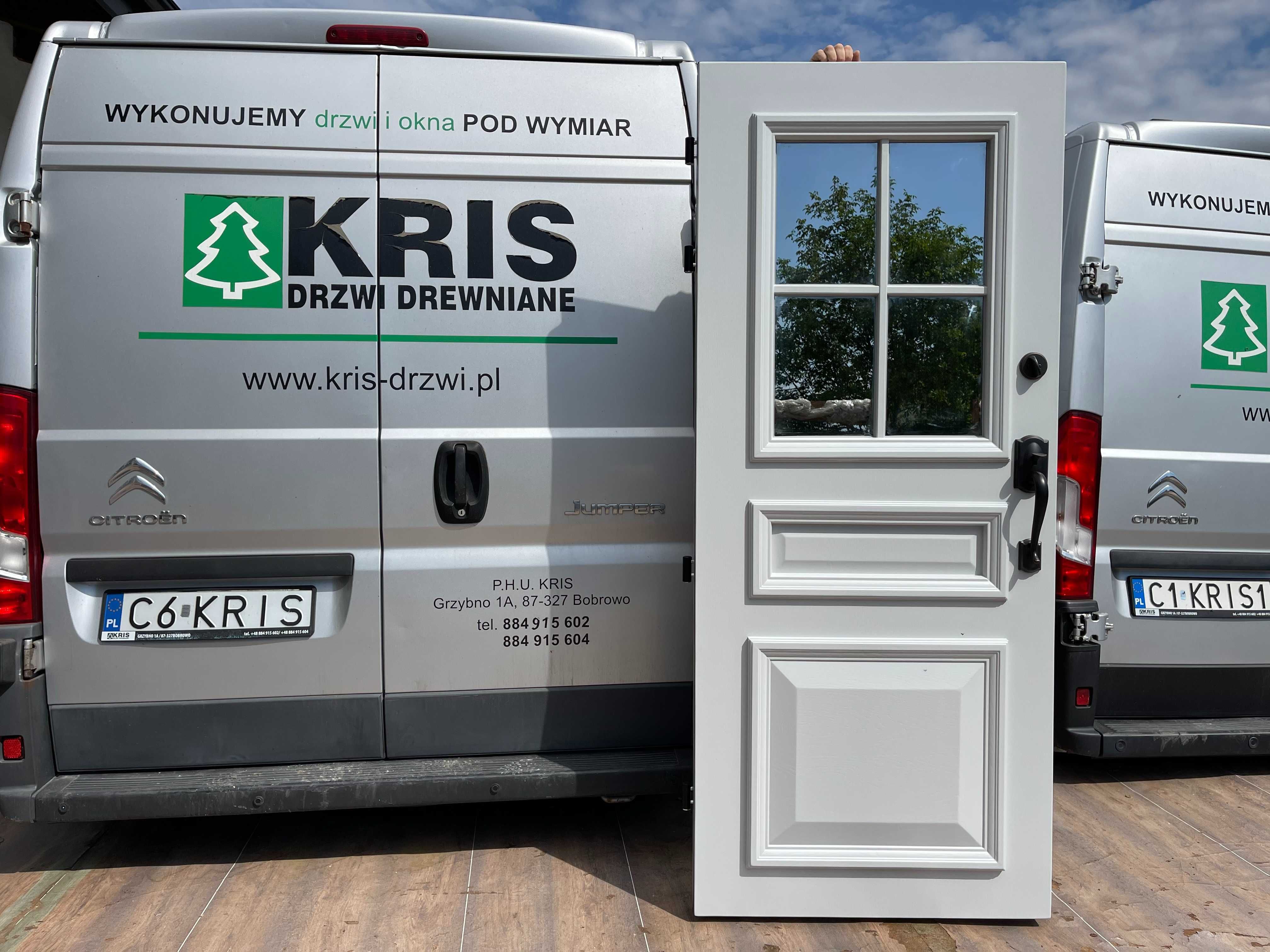 Drzwi zewnetrzne drewniane AMERYKAŃSKIE 4  schlage NA WYMIAR MONTAŻ PL