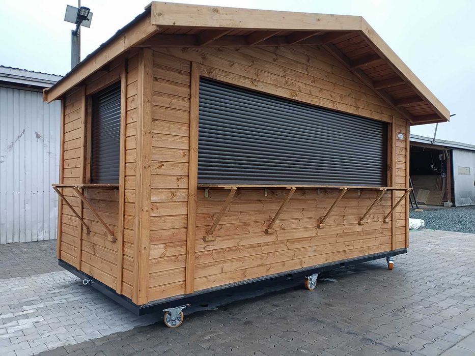 domek handlowy na kołach kiosk stragan producent