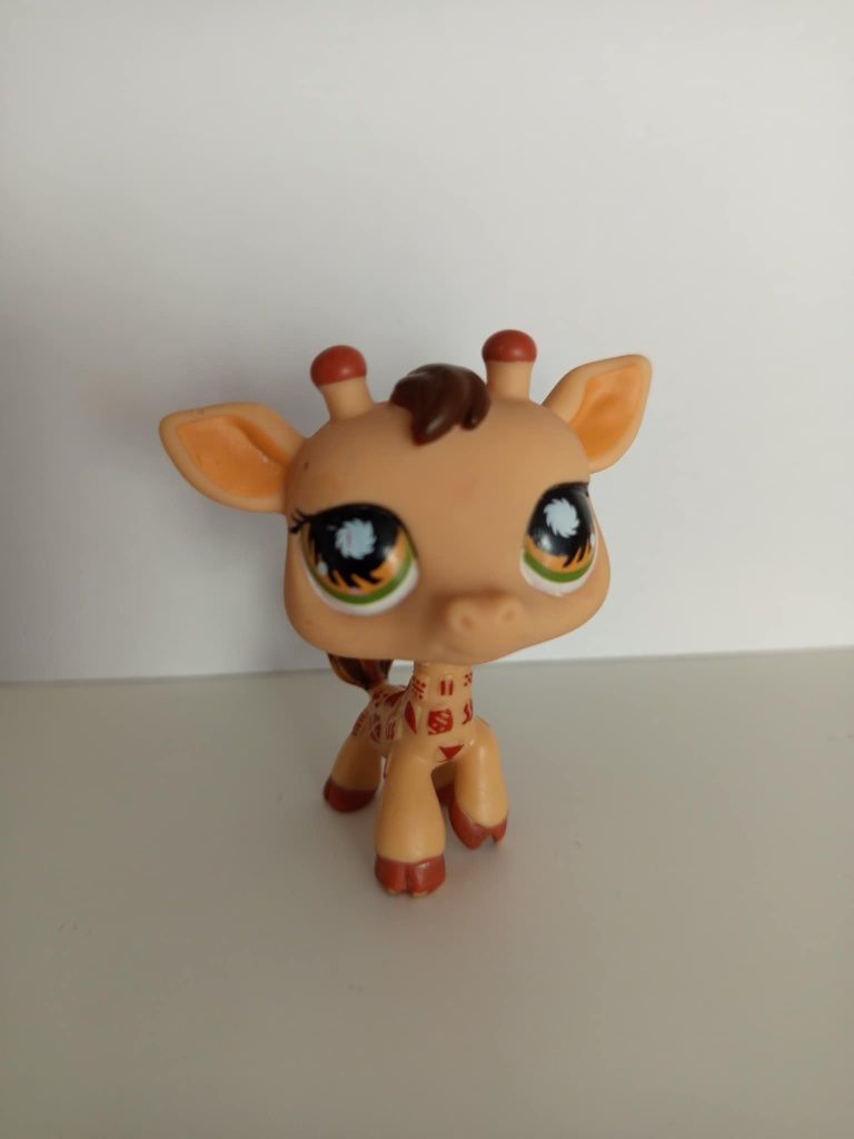 LPS littlest pet shop żyrafa pocztówkowa stan dobry #902