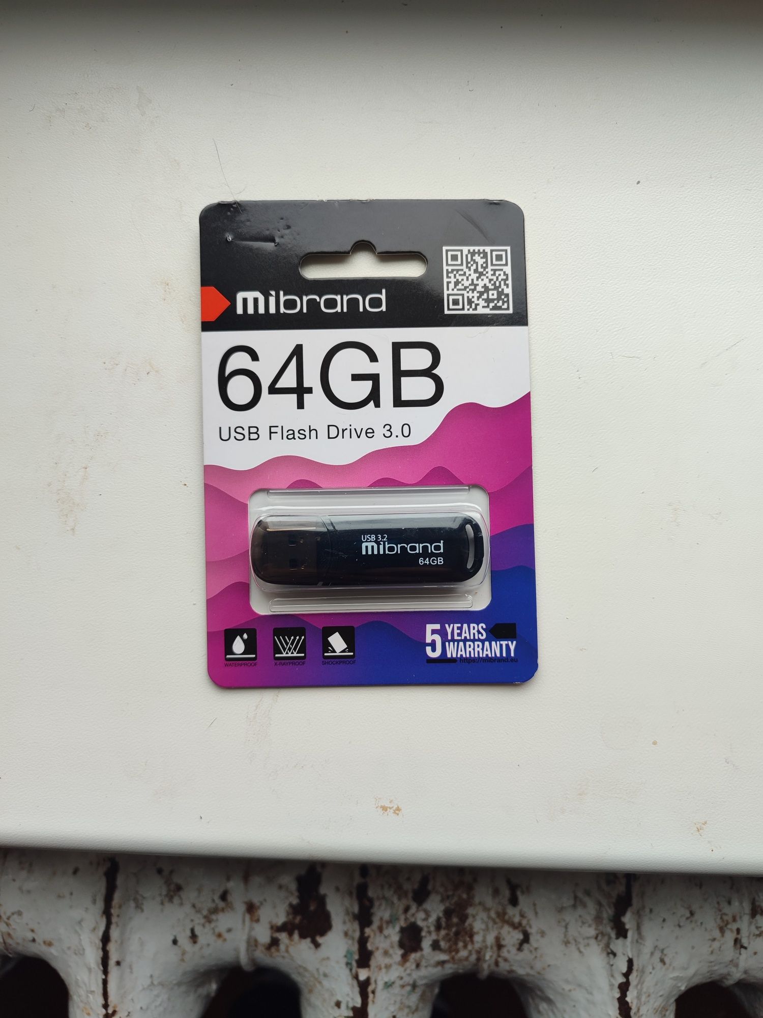 Флешка Mibrand Marten 64Gb usd 3.2 black