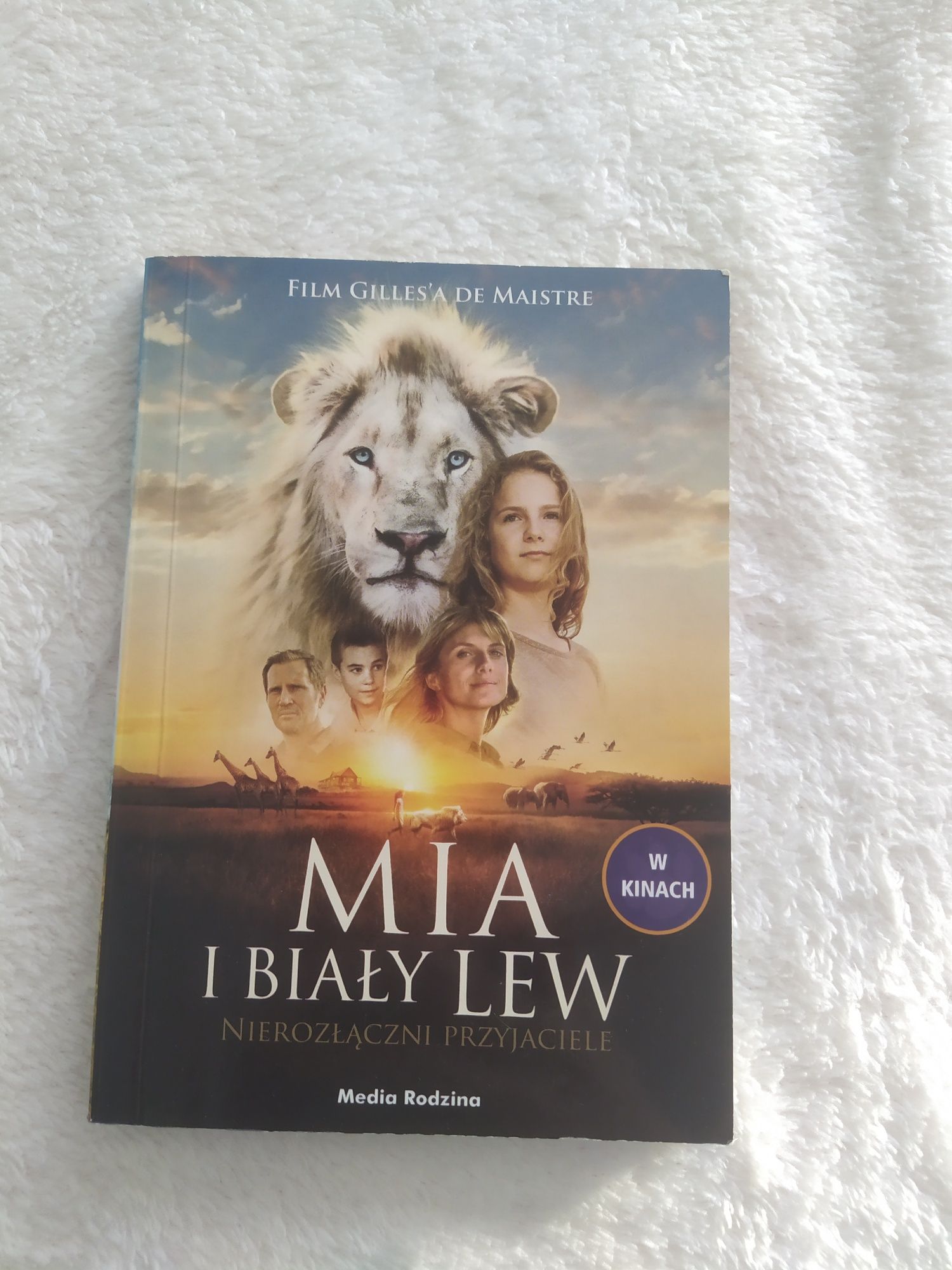 Książka Mia i biały lew