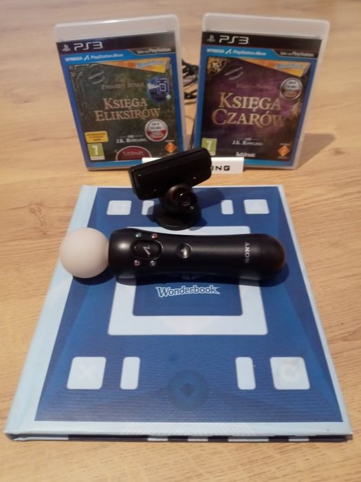 Zestaw Move VR Gry Pałeczka Kamerka PlayStation 3 4 ps 3 4 ps3