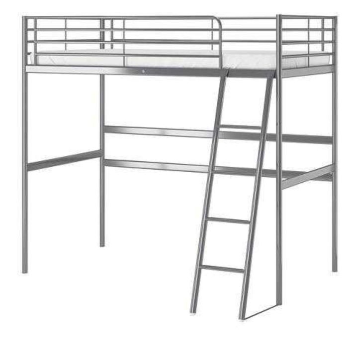 Cama alta IKEA sem colchão
