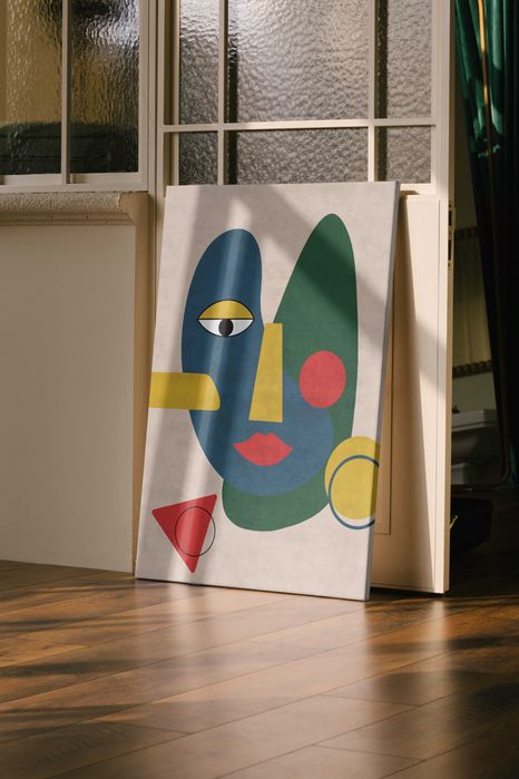 Plakat 50x70 płótno na krośnie