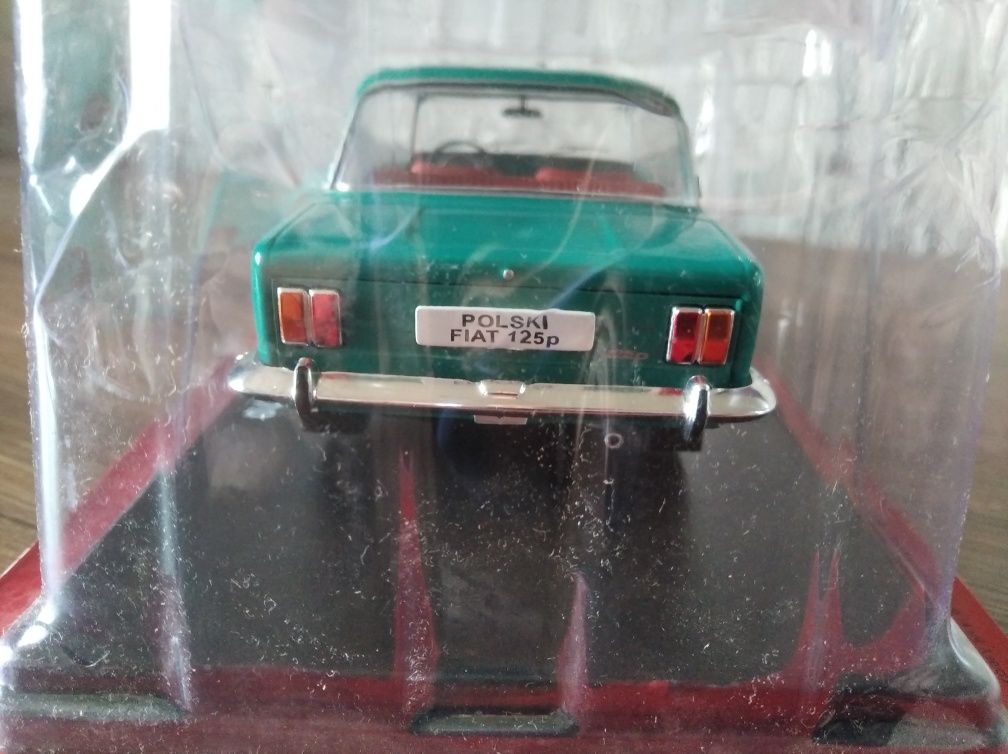 1:24 Fiat 125P  Hachette model mi