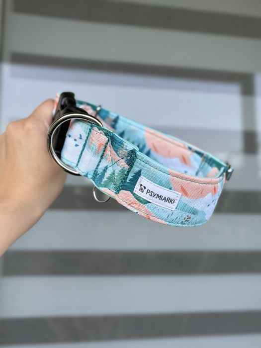 Obroża na zatrzask dla psa rozmiar L/4cm z podszyciem