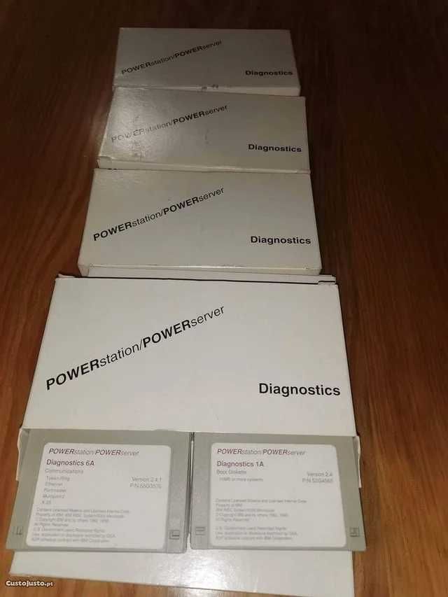disquetes Power Station/Power server-Diagnostics