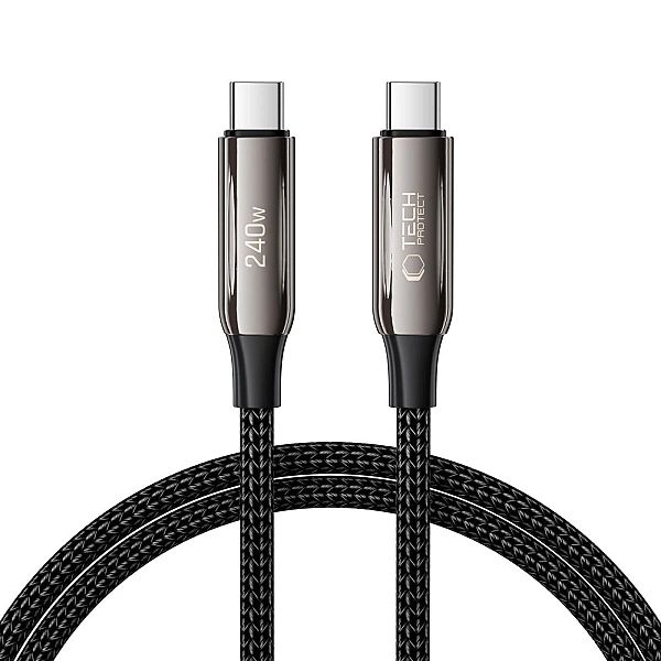 Kabel Tech-Protect UB10T Ultraboost USB-C PD240W/QC4.0/100 cm - czarny