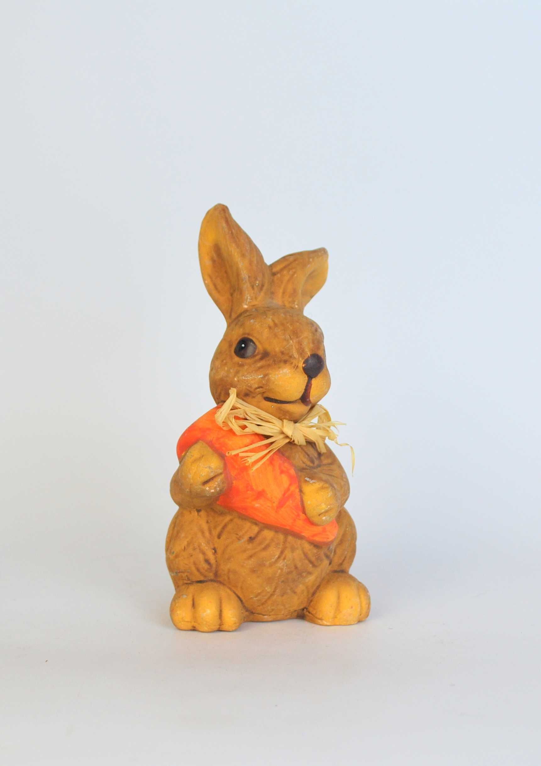 królik ceramiczny ozdoba świąteczna Wielkanoc wiosna retro rustykalny