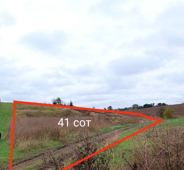 Продаж ділянки в Обарові. Асфальтний доїзд.