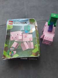 Lego Minecraft 21157 świnka
