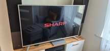 Sharp 55 cali smart WiFi super stan pilot radiowy