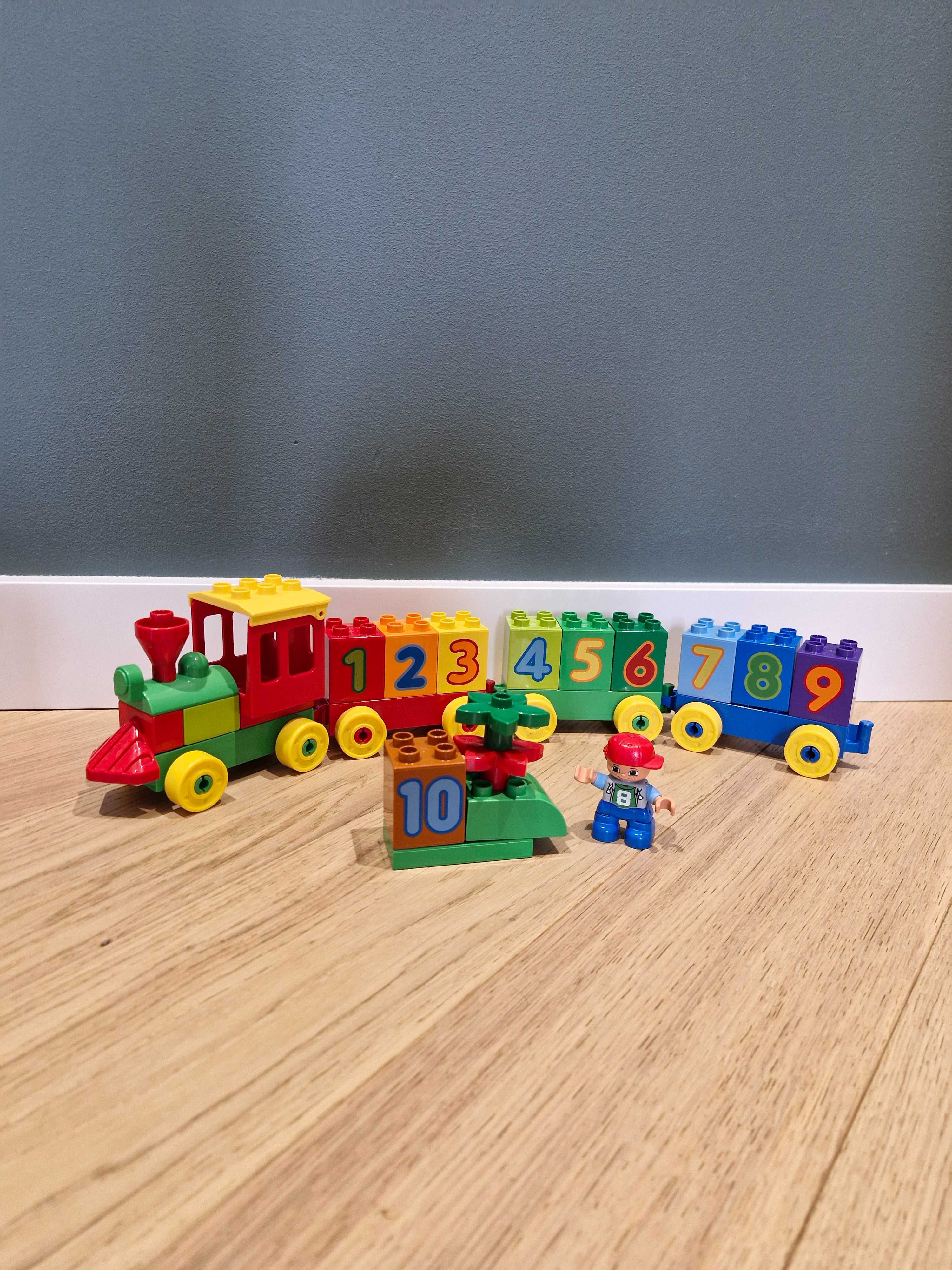 Lego Duplo zestaw pociąg z cyferkami