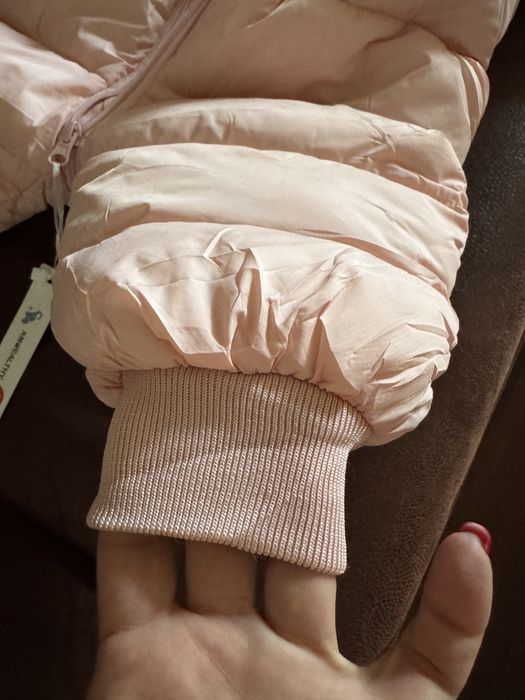 НОВИЙ зимовий комбінезон куртка, дівчинка, розмір 80