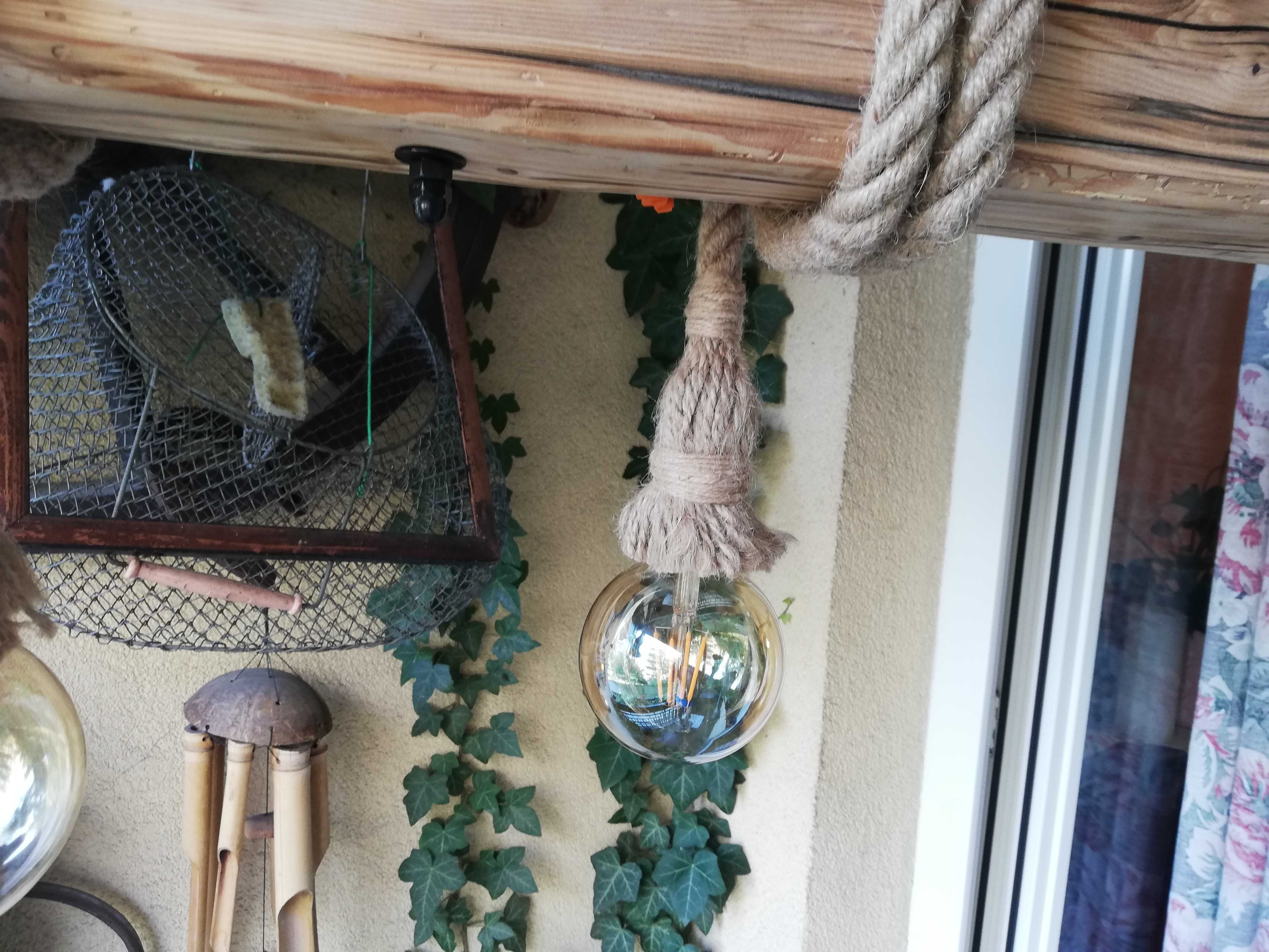 LAMPA ze starej BELKI niepowtarzalna  150cm wysyłka gratis